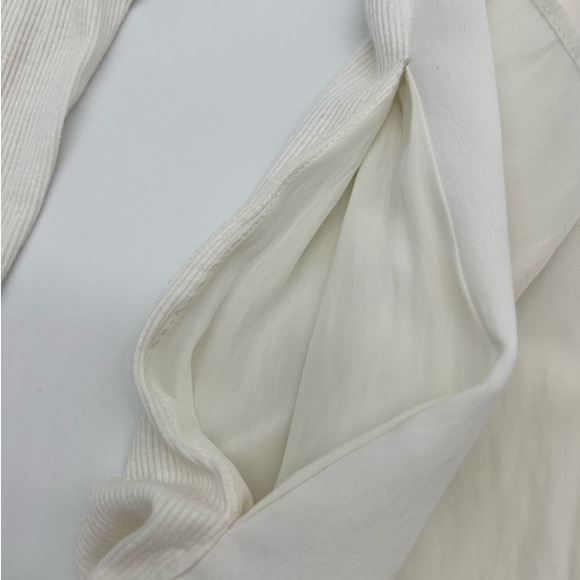 Lola and Sophie White Chifon Ruffle Cardigan - Picture 7 of 7